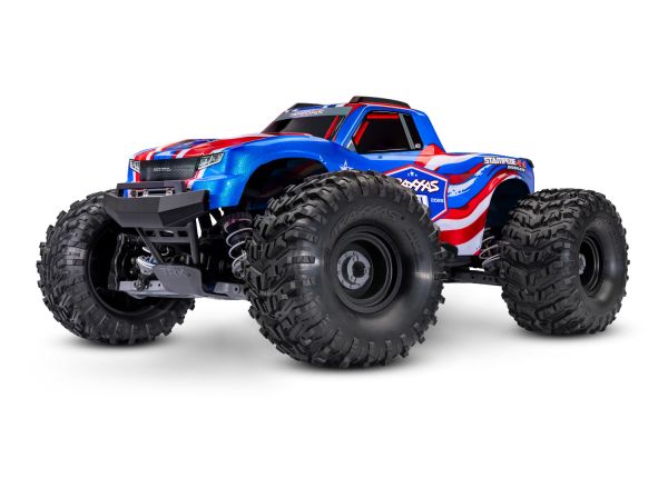 Traxxas Stampede® 4x4 VX3 1/10 RTR 4WD Brushless Monster Truck (40TH) w/VX3 ESC, TQi™ Sport 2.4GHz Radio & TSM®