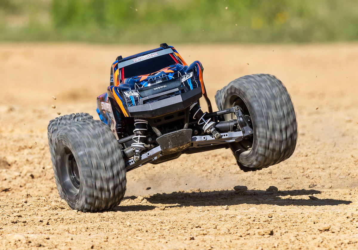 Traxxas Stampede® 4x4 VX3 1/10 RTR 4WD Brushless Monster Truck (Black) w/VX3 ESC, TQi™ Sport 2.4GHz Radio & TSM®