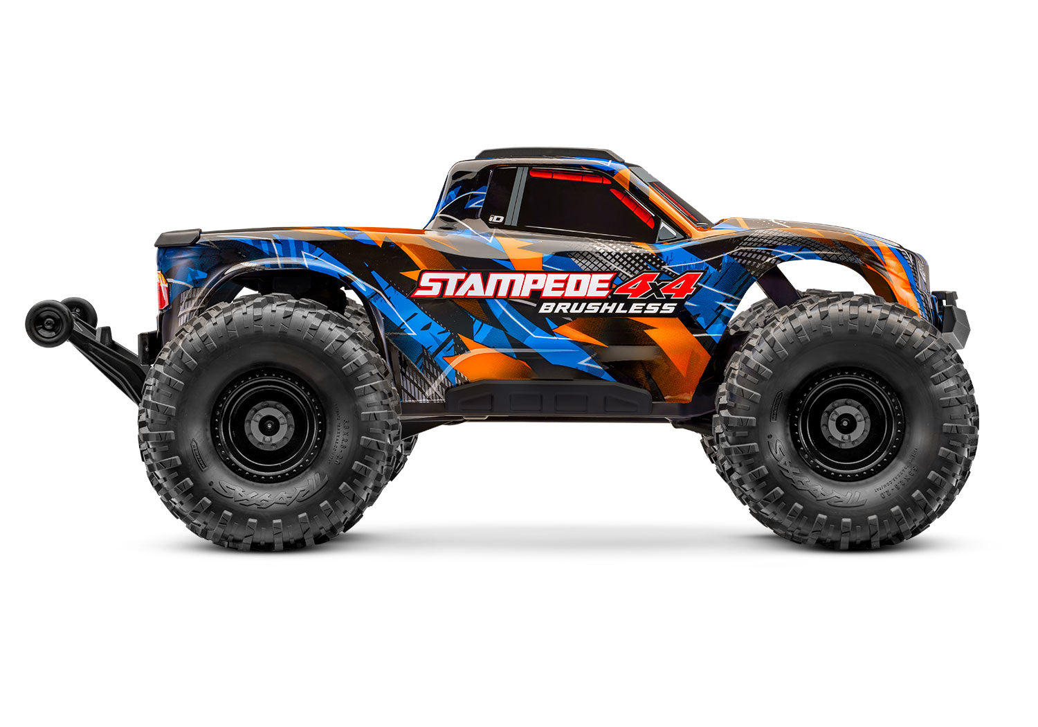 Traxxas Stampede® 4x4 VX3 1/10 RTR 4WD Brushless Monster Truck (Orange) w/VX3 ESC, TQi™ Sport 2.4GHz Radio & TSM®