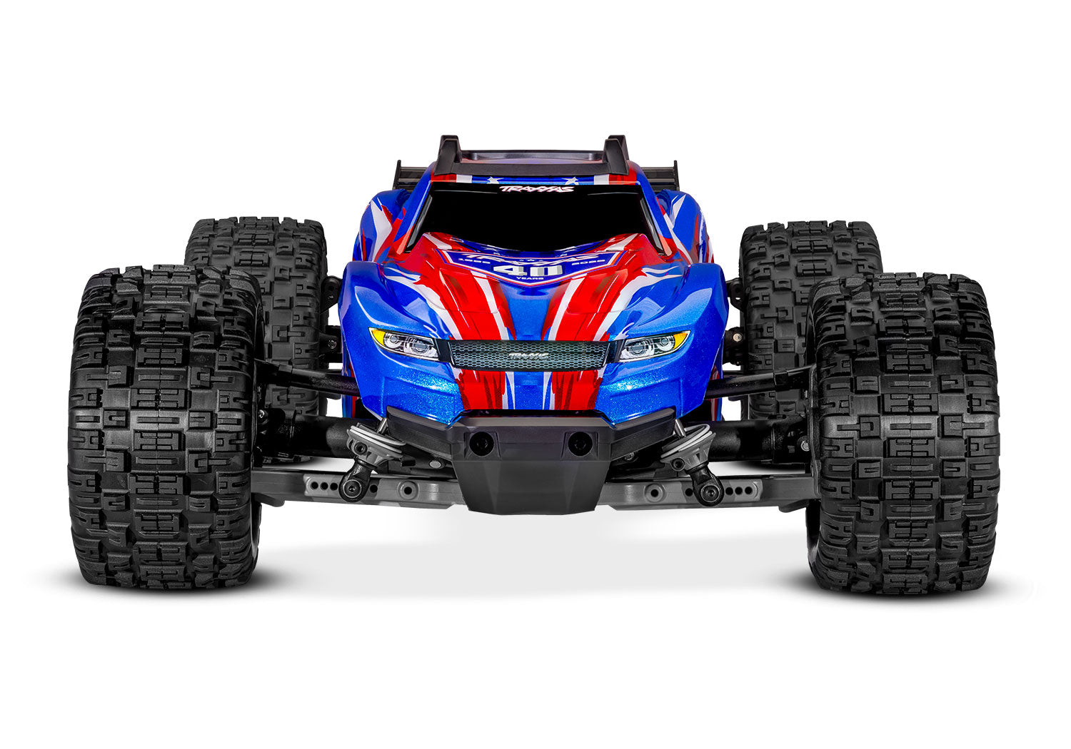 Traxxas Rustler® 4x4 VX3 1/10 RTR 4WD Brushless Stadium Truck (Blue)