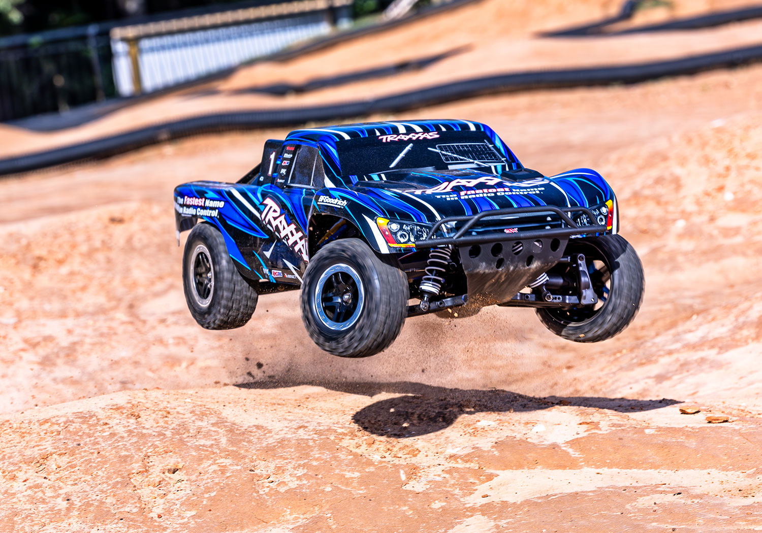 Traxxas Slash VXL 1/10 RTR 4X4 Brushless Short Course Truck (Blue) w/TQi 2.4GHz Radio & Link Module