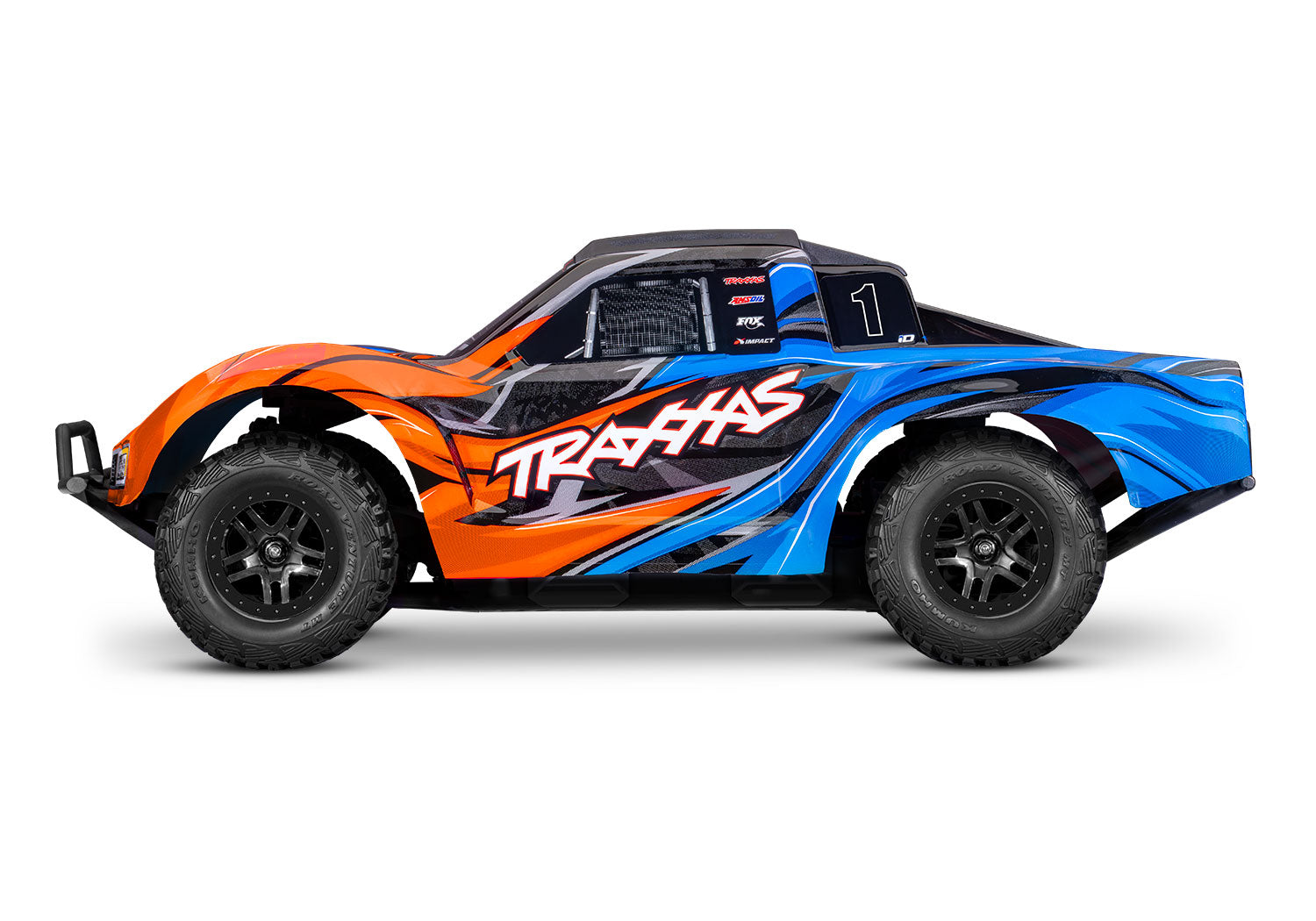 Traxxas Slash VX3 1/10 RTR 4X4 Brushless Short Course Truck (Orange) w/VX3 ESC, TQi™ Sport 2.4GHz Radio & TSM