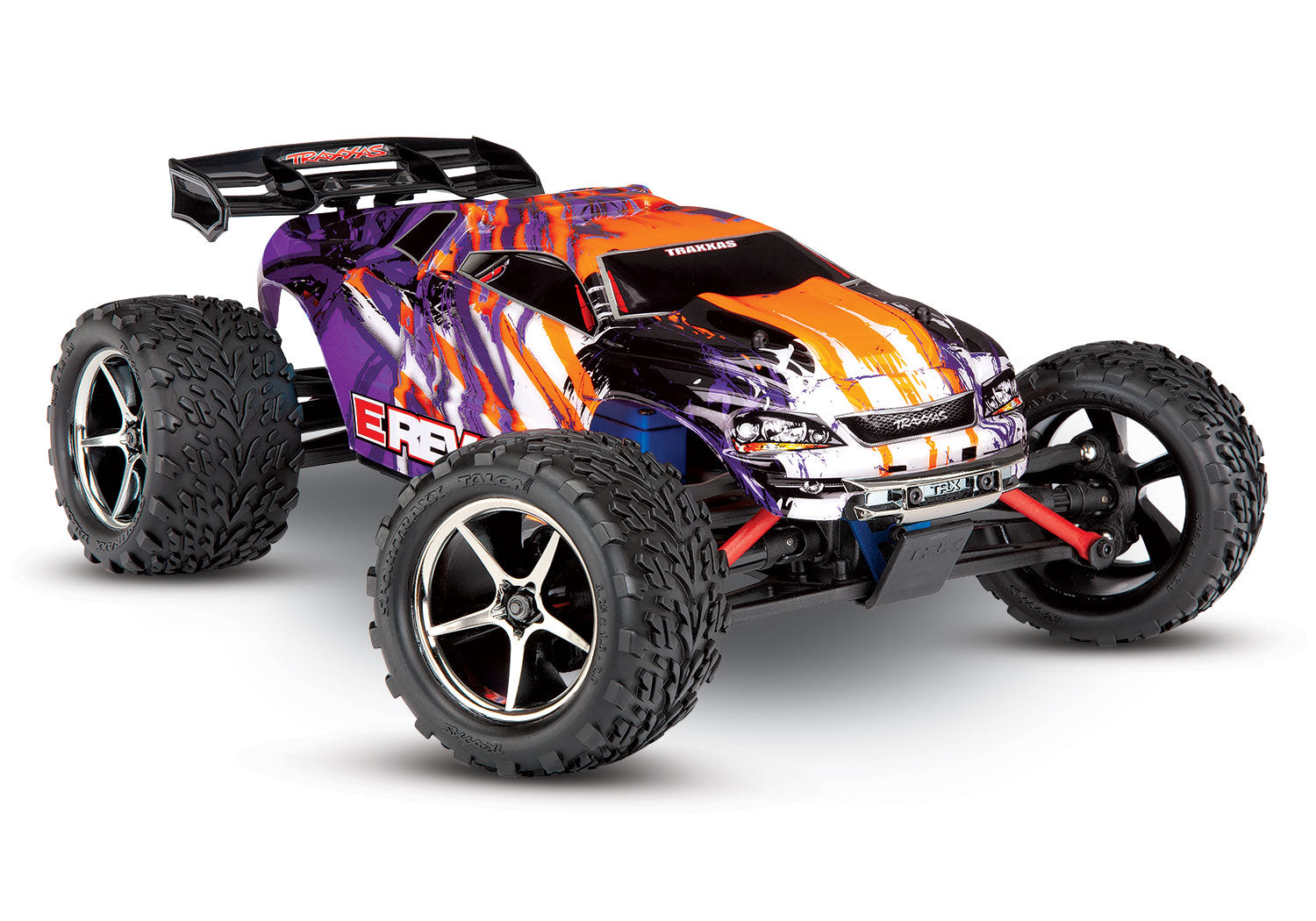 Traxxas E-Revo VXL Brushless 1/16 4WD RTR Monster Truck (Purple) w/VXL-3m ESC, TQi 2.4GHz Radio, Battery & USB-C Charger
