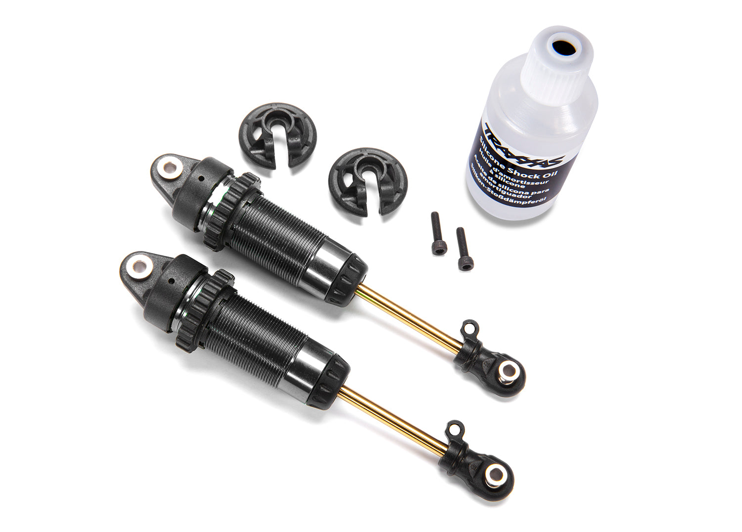 Traxxas GTR XX-Long Shocks w/Ti-Nitride Shafts (Hard Anodized) (2)
