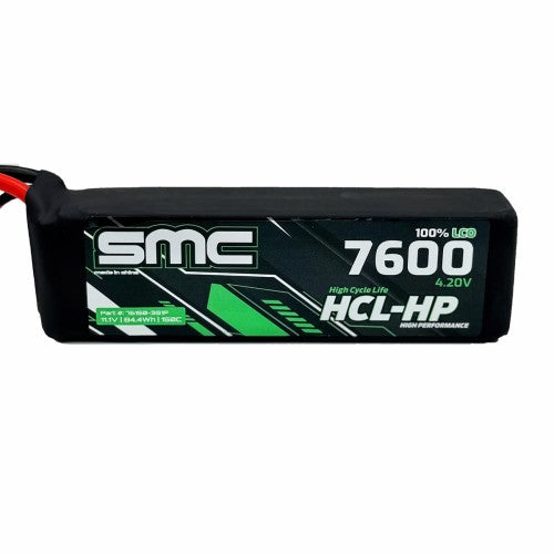 SMC Racing HCL-HP 11.1V 7600mAh 150C G10 Protection Plates (EC5/IC5)