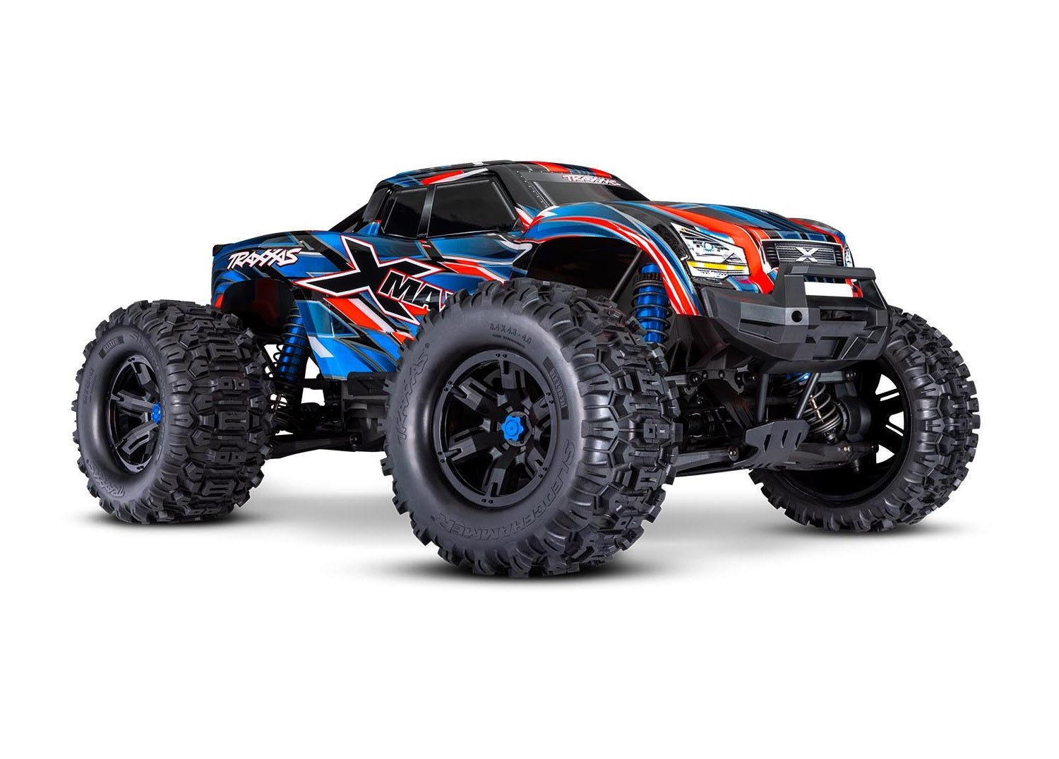 Traxxas X-Maxx 8S 1/5 4WD Brushless RTR Monster Truck (Orange) w/2.4GHz TQi Radio, TSM & Belted Tires (Copy)