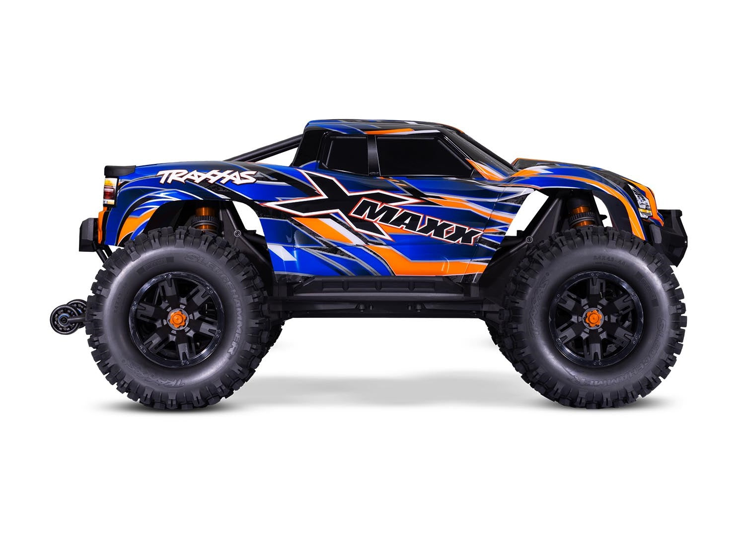 Traxxas X-Maxx 8S 1/5 4WD Brushless RTR Monster Truck (Orange) w/2.4GHz TQi Radio, TSM & Belted Tires (Copy)