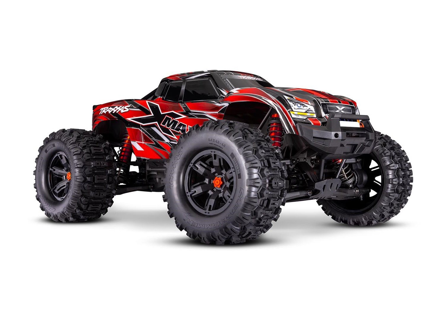 Traxxas X-Maxx 8S 1/5 4WD Brushless RTR Monster Truck (Red) w/2.4GHz TQi Radio, TSM & Belted Tires