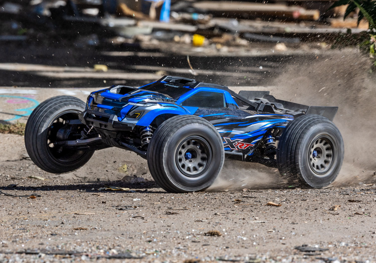 Traxxas XRT 8S Extreme 4WD Brushless RTR Race Monster Truck (BLUE) w/TQi 2.4GHz Radio & TSM