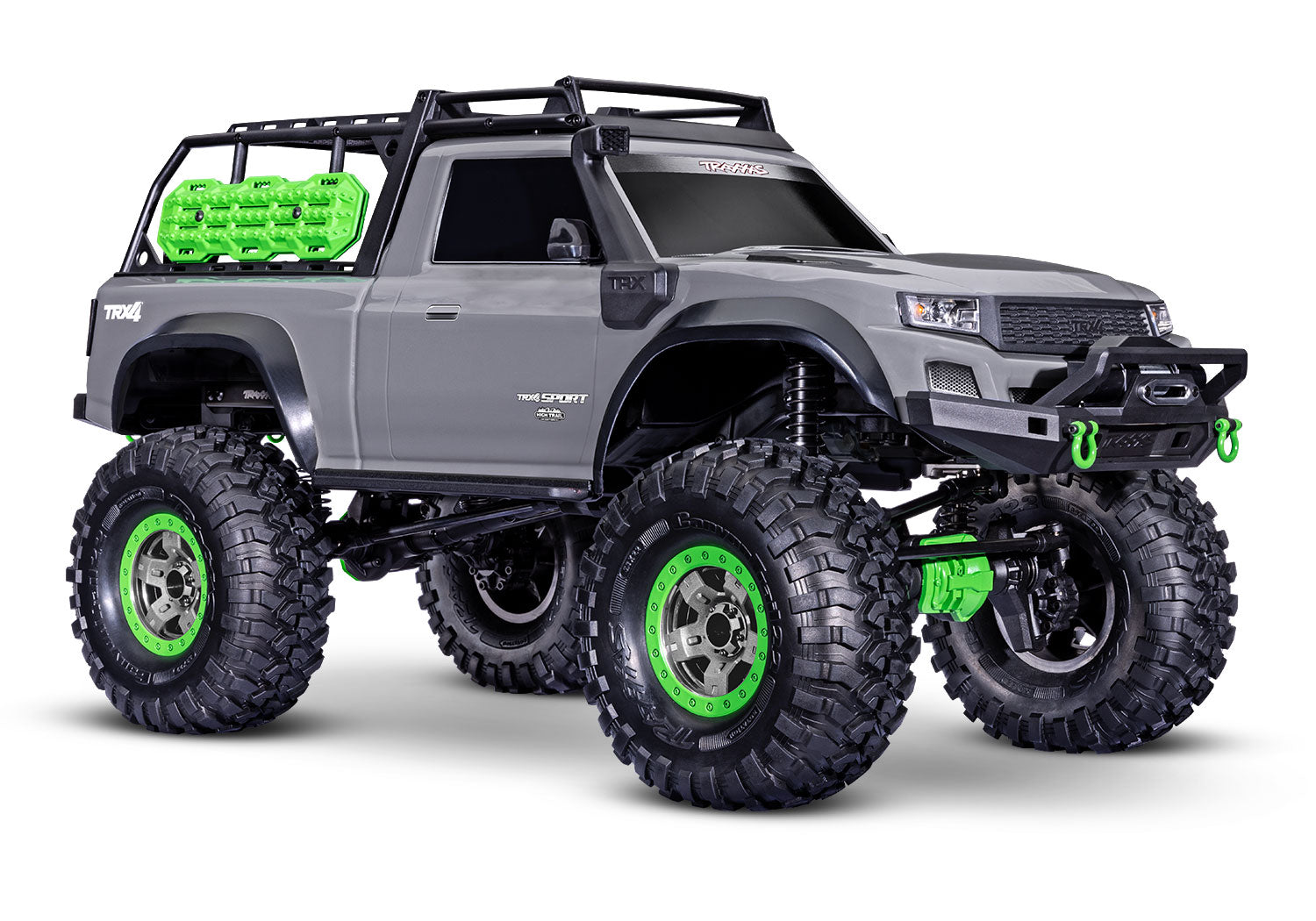 Traxxas TRX-4 Sport High Trail Edition 1/10 Scale Trail Rock Crawler (Gray) w/TQ 2.4GHz Radio