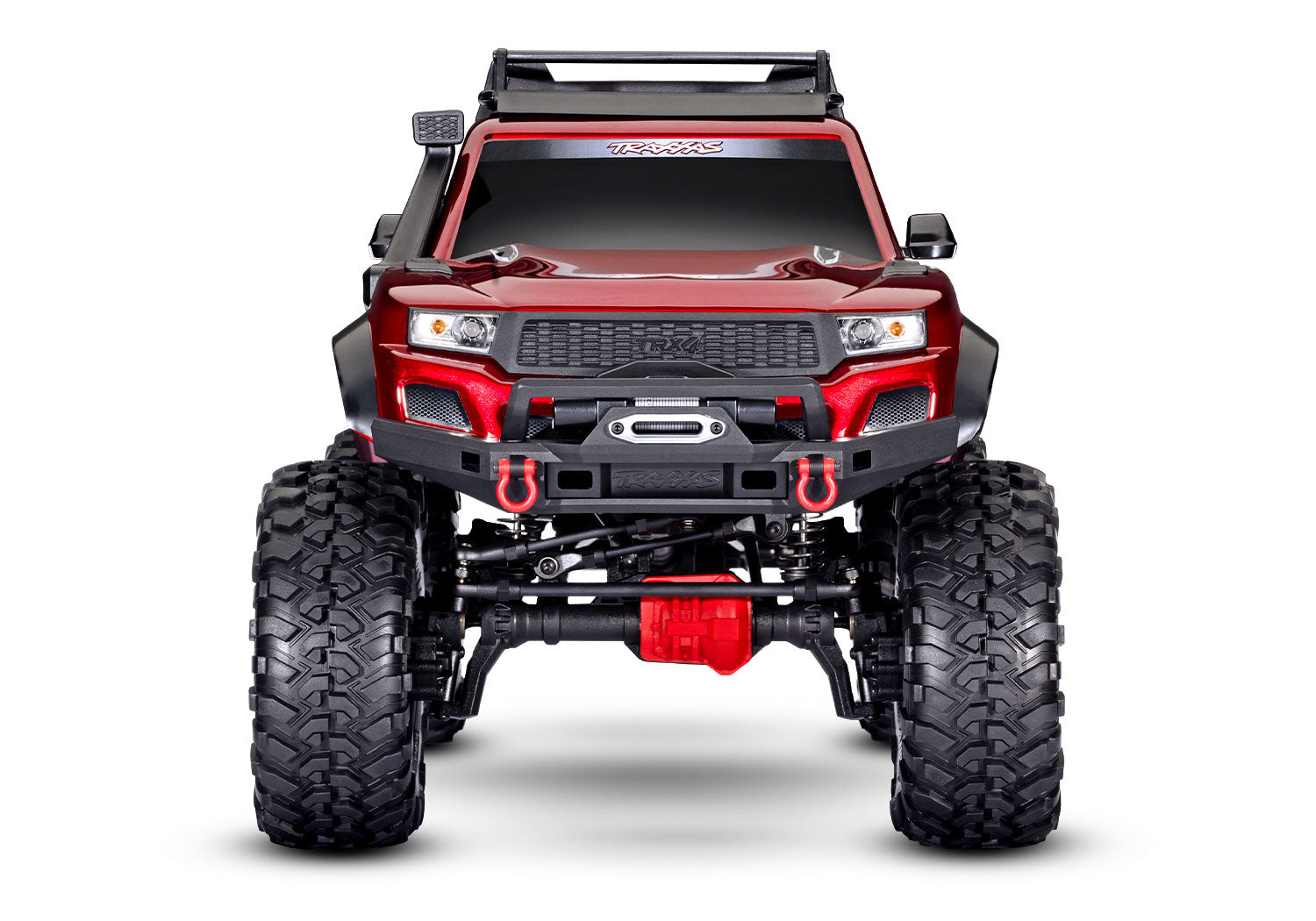 Traxxas TRX-4 Sport High Trail Edition 1/10 Scale Trail Rock Crawler (Red) w/TQ 2.4GHz Radio