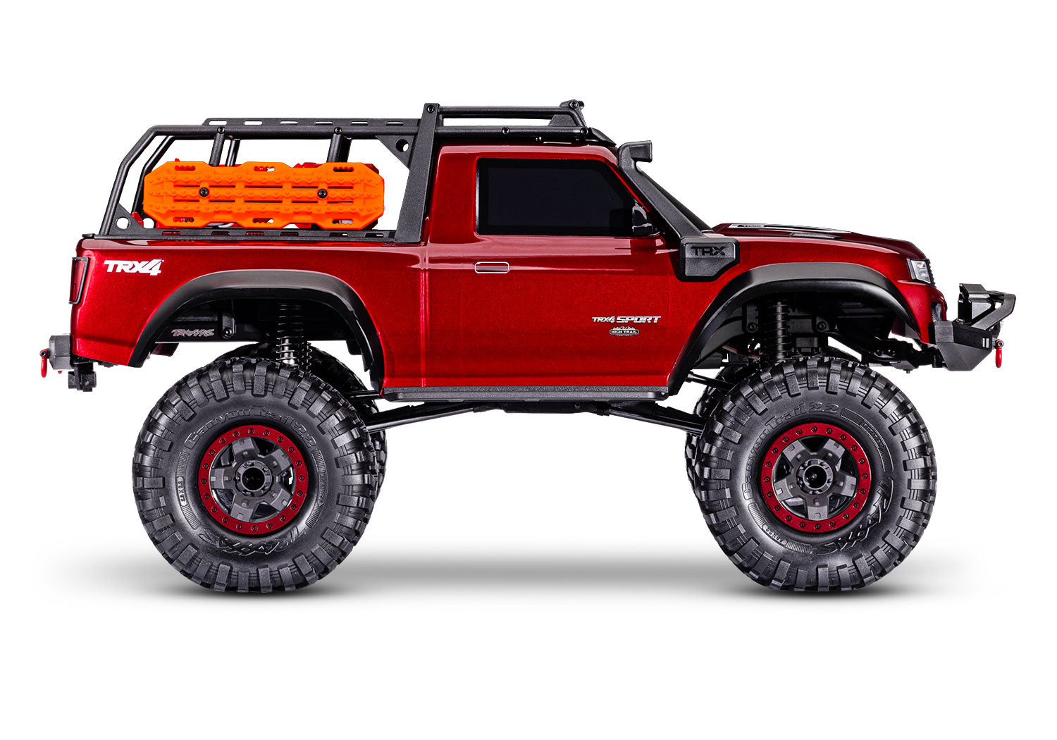 Traxxas TRX-4 Sport High Trail Edition 1/10 Scale Trail Rock Crawler (Red) w/TQ 2.4GHz Radio