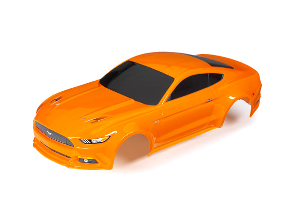 Traxxas 4-Tec 2.0 Pre-Painted Ford Mustang GT Body (Orange)