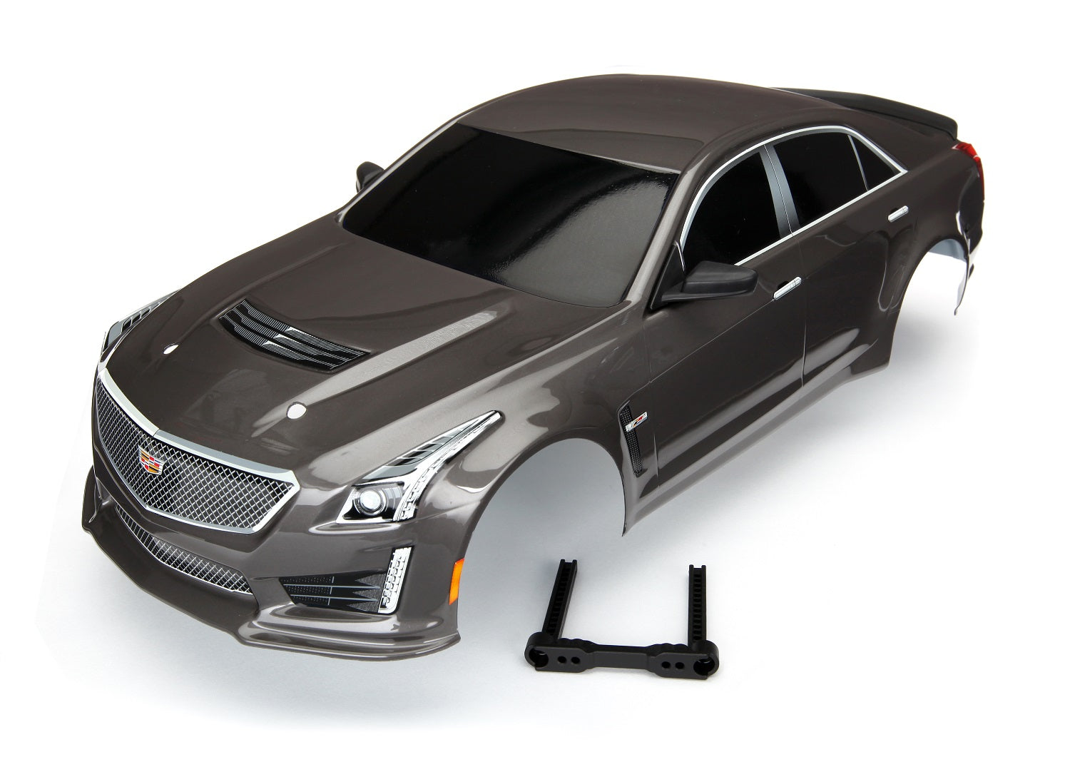 Traxxas Cadillac CTS-V Pre-Painted 1/10 Touring Car Body (Silver)