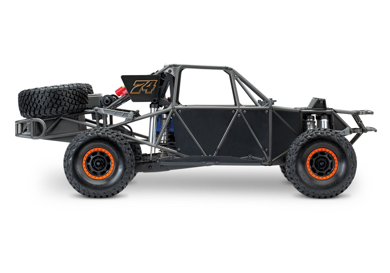 Traxxas Unlimited Desert Racer UDR 6S RTR 4WD Race Truck (Fox) w/LED Lights & TQi 2.4GHz Radio