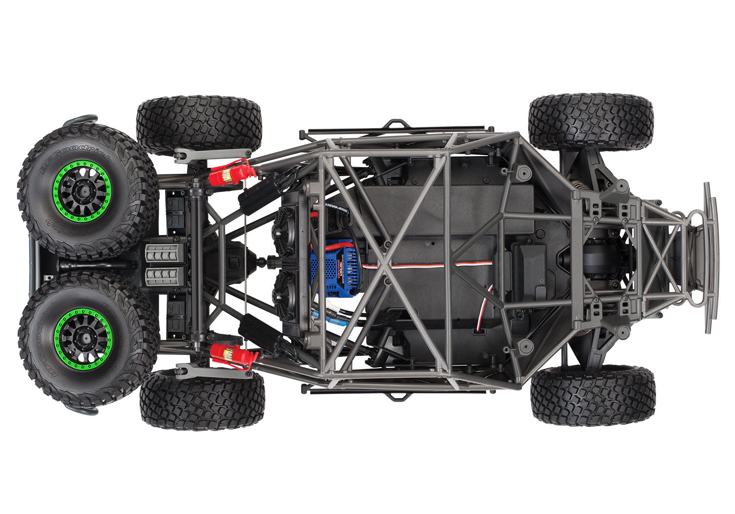 Traxxas Unlimited Desert Racer UDR 6S RTR 4WD Race Truck (Fox) w/LED Lights & TQi 2.4GHz Radio