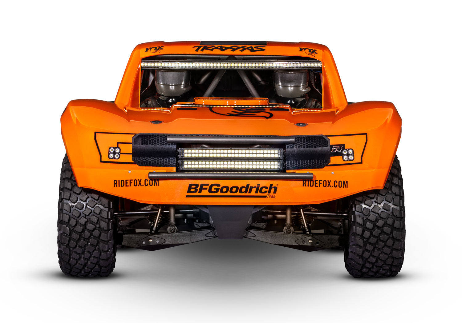 Traxxas Unlimited Desert Racer UDR 6S RTR 4WD Race Truck (Fox) w/LED Lights & TQi 2.4GHz Radio