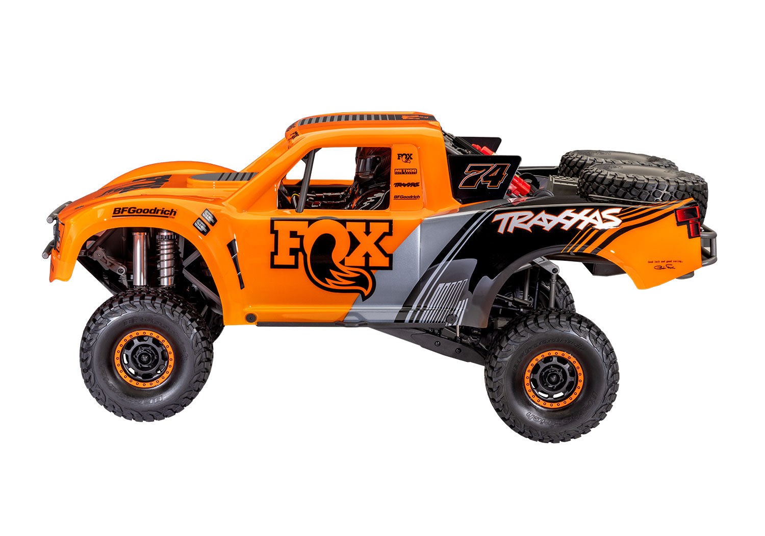 Traxxas Unlimited Desert Racer UDR 6S RTR 4WD Race Truck (Fox) w/LED Lights & TQi 2.4GHz Radio
