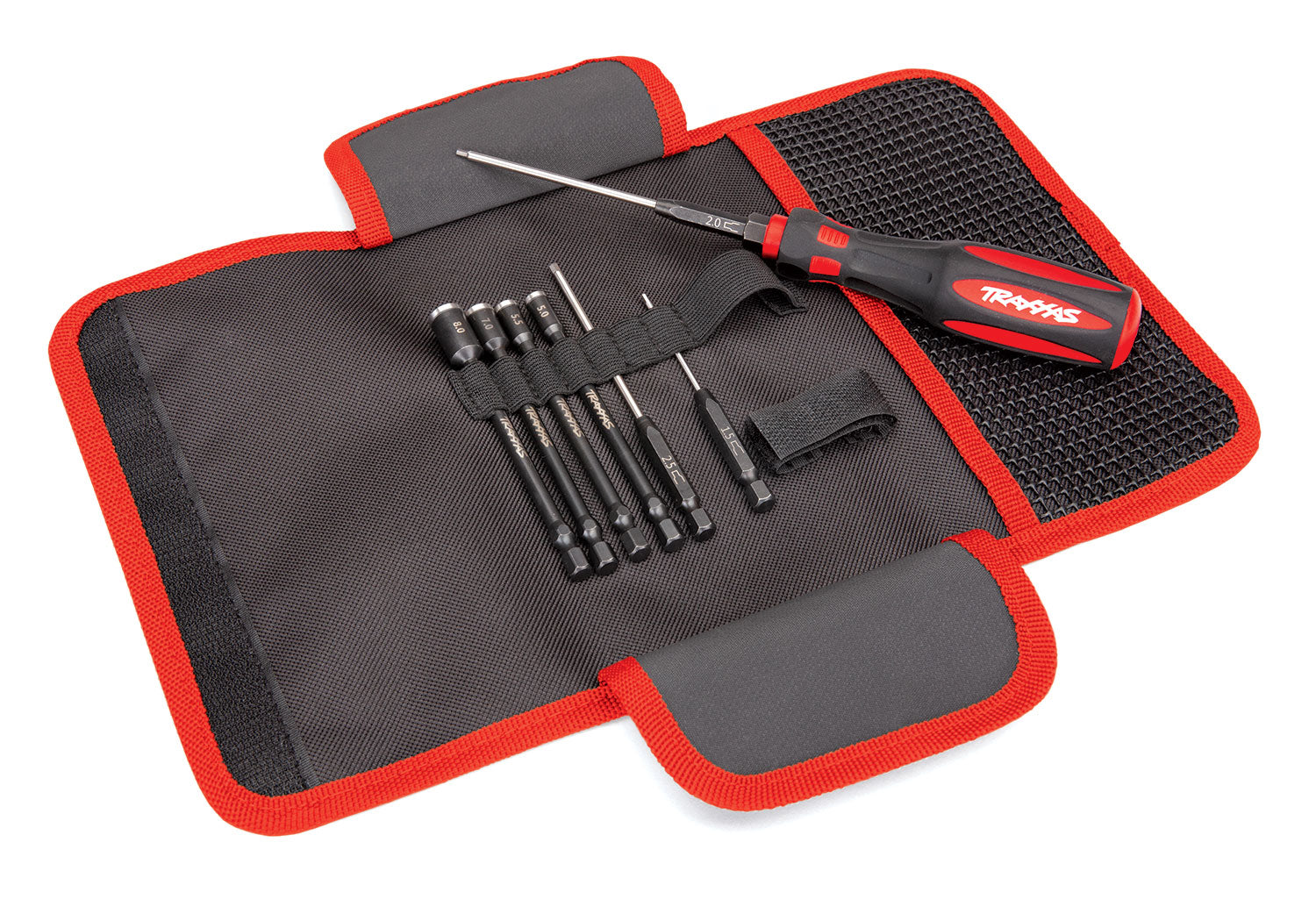 Traxxas 7-Piece Metric Hex & Nut Driver Essentials Set w/Carrying Case (1.5mm, 2mm, 2.5mm, 5.0mm, 5.5mm, 7.0mm, 8.0mm)