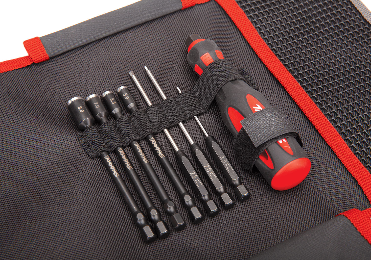 Traxxas 7-Piece Metric Hex & Nut Driver Essentials Set w/Carrying Case (1.5mm, 2mm, 2.5mm, 5.0mm, 5.5mm, 7.0mm, 8.0mm)
