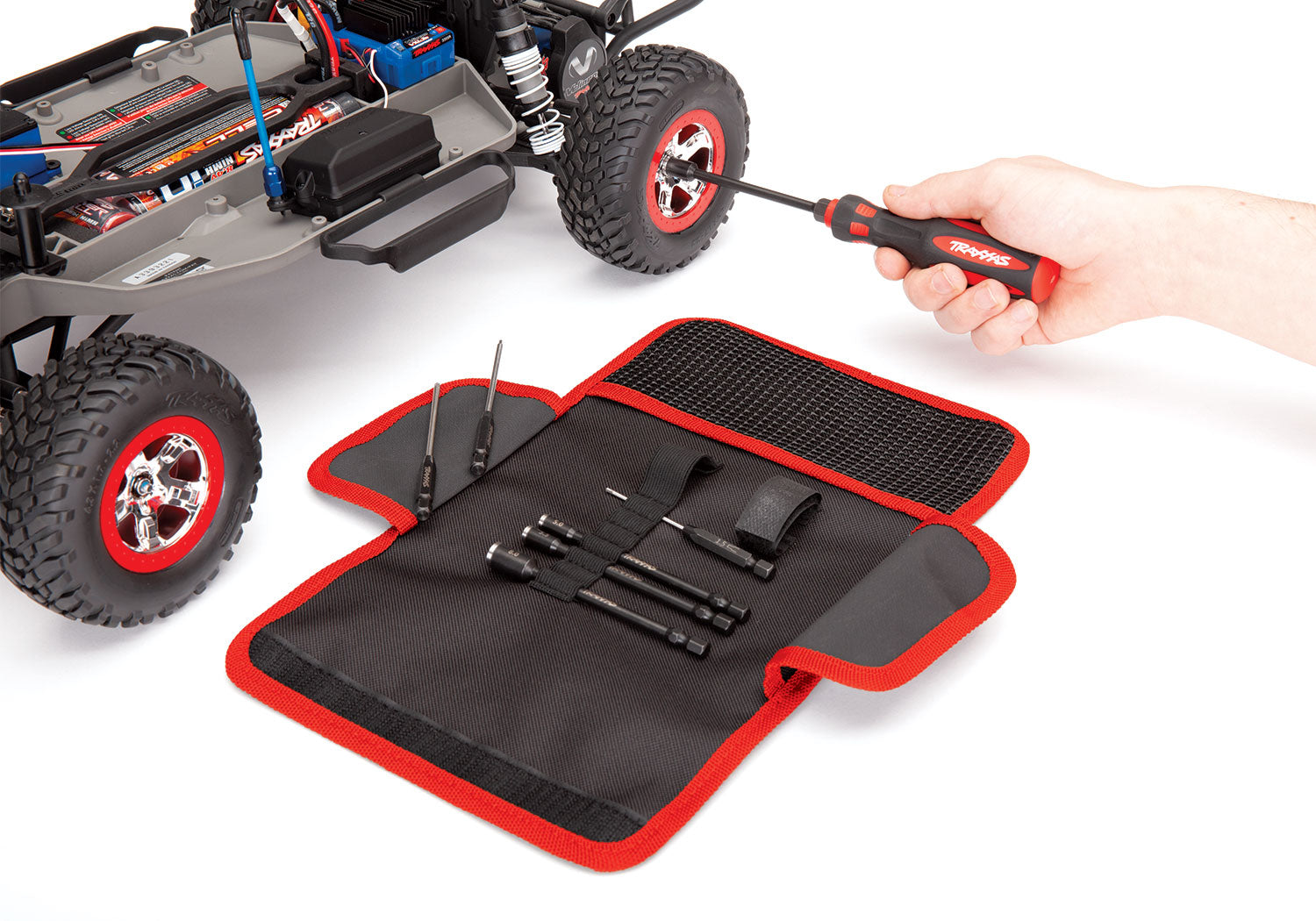 Traxxas 7-Piece Metric Hex & Nut Driver Essentials Set w/Carrying Case (1.5mm, 2mm, 2.5mm, 5.0mm, 5.5mm, 7.0mm, 8.0mm)