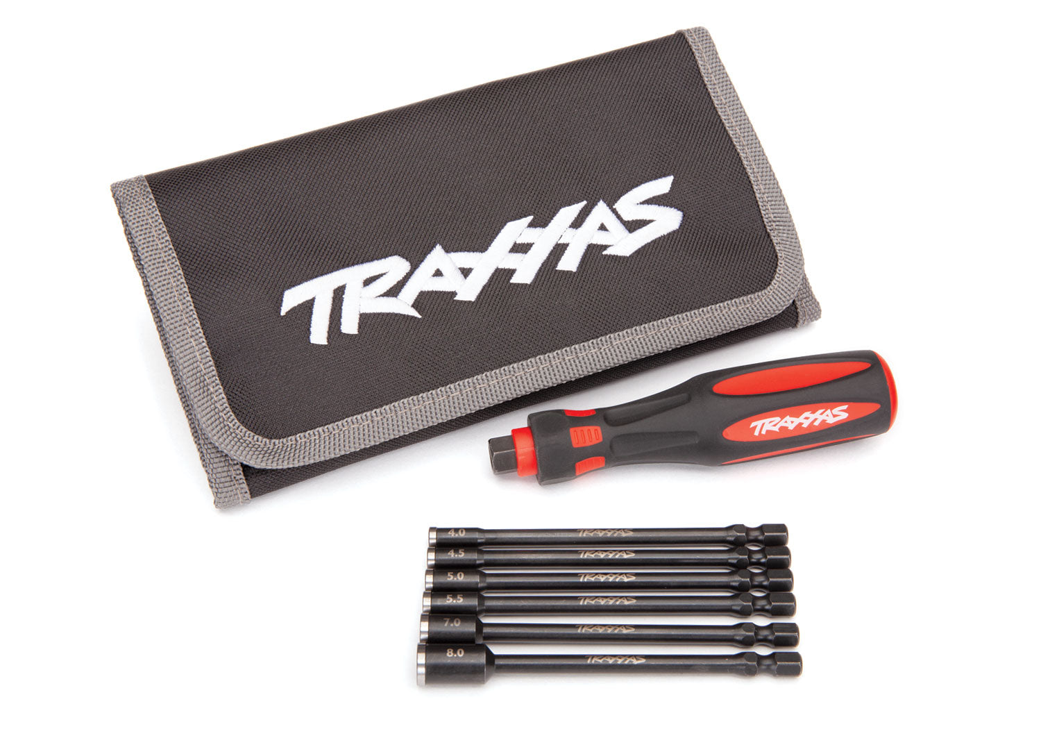 Traxxas 6-Piece Metric Nut Driver Master Set w/Carrying Case (4.0mm, 4.5mm, 5.0mm, 5.5mm, 7.0mm, 8.0mm)