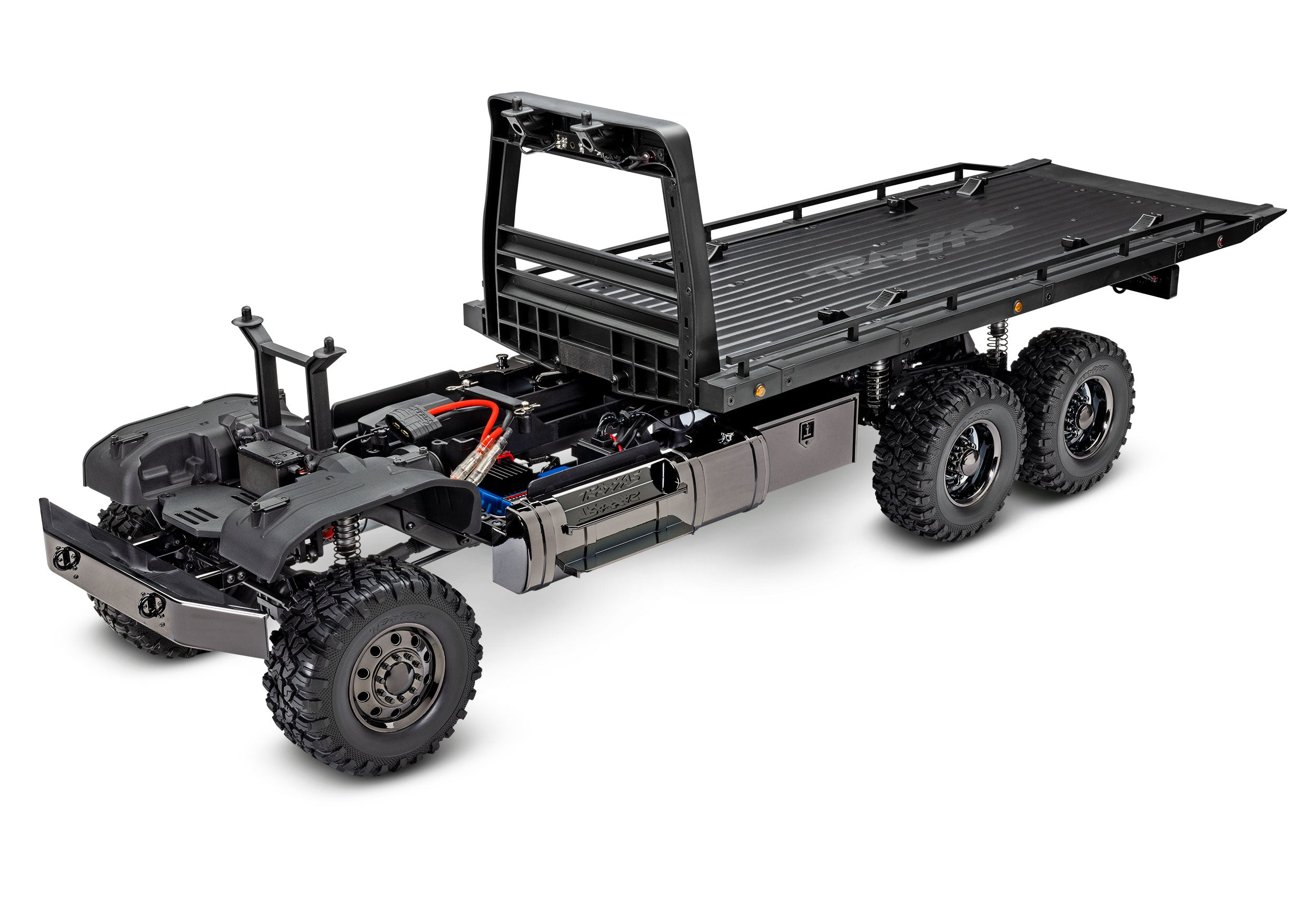 Traxxas TRX-6 1/10 6x6 Ultimate RC Hauler Flatbed Tow Truck w/TQi 2.4GHz Radio & Pro Scale Winch