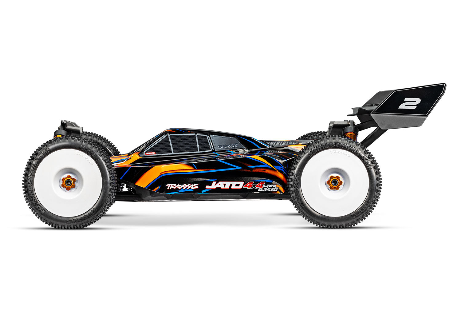 Traxxas Jato® 4x4 VXL 1/8 Brushless Electric Racing Buggy (Orange) w/TQi 2.4GHz Radio & Link Module