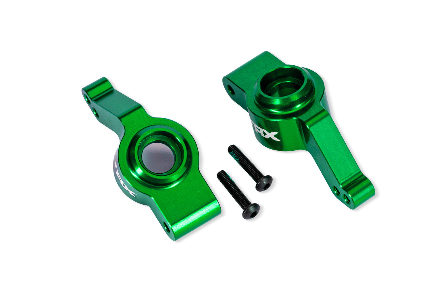 Traxxas 4X4 HD Aluminum Stub Axle Carrier (Green) (2)