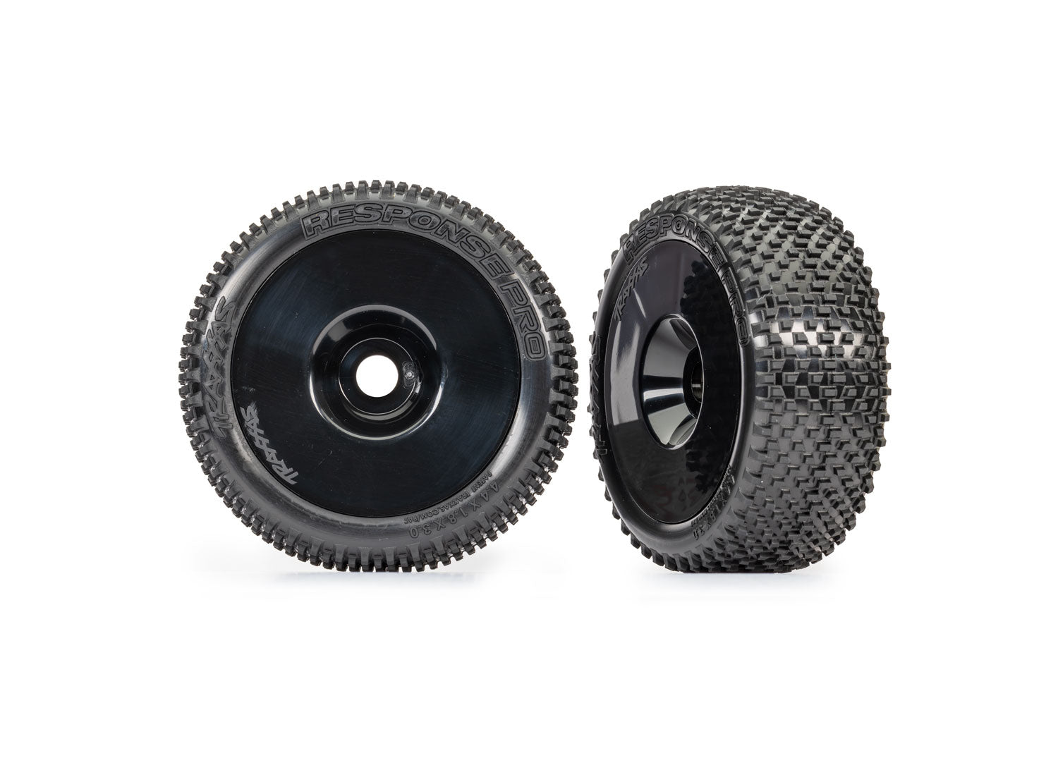 Traxxas Buggy Pre-Mounted Response Pro w/3.0" Tires & Wheels (Black) (2) (17mm Hex)