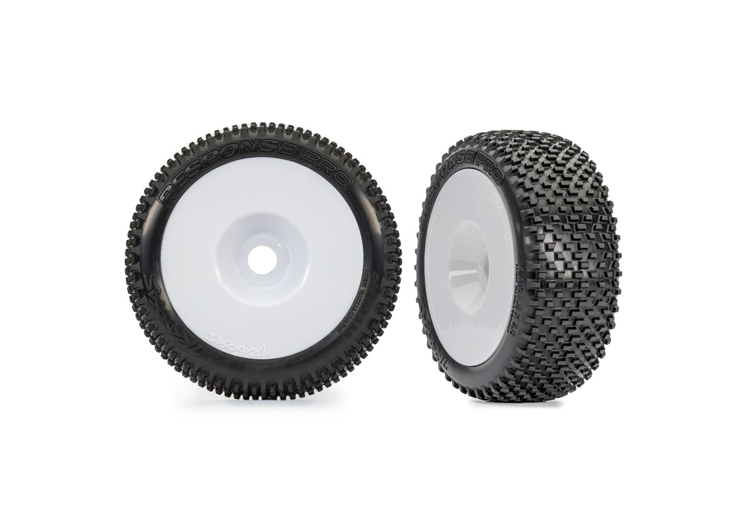 Traxxas Buggy Pre-Mounted Response Pro w/3.0" Tires & Wheels (White) (2) (17mm Hex)