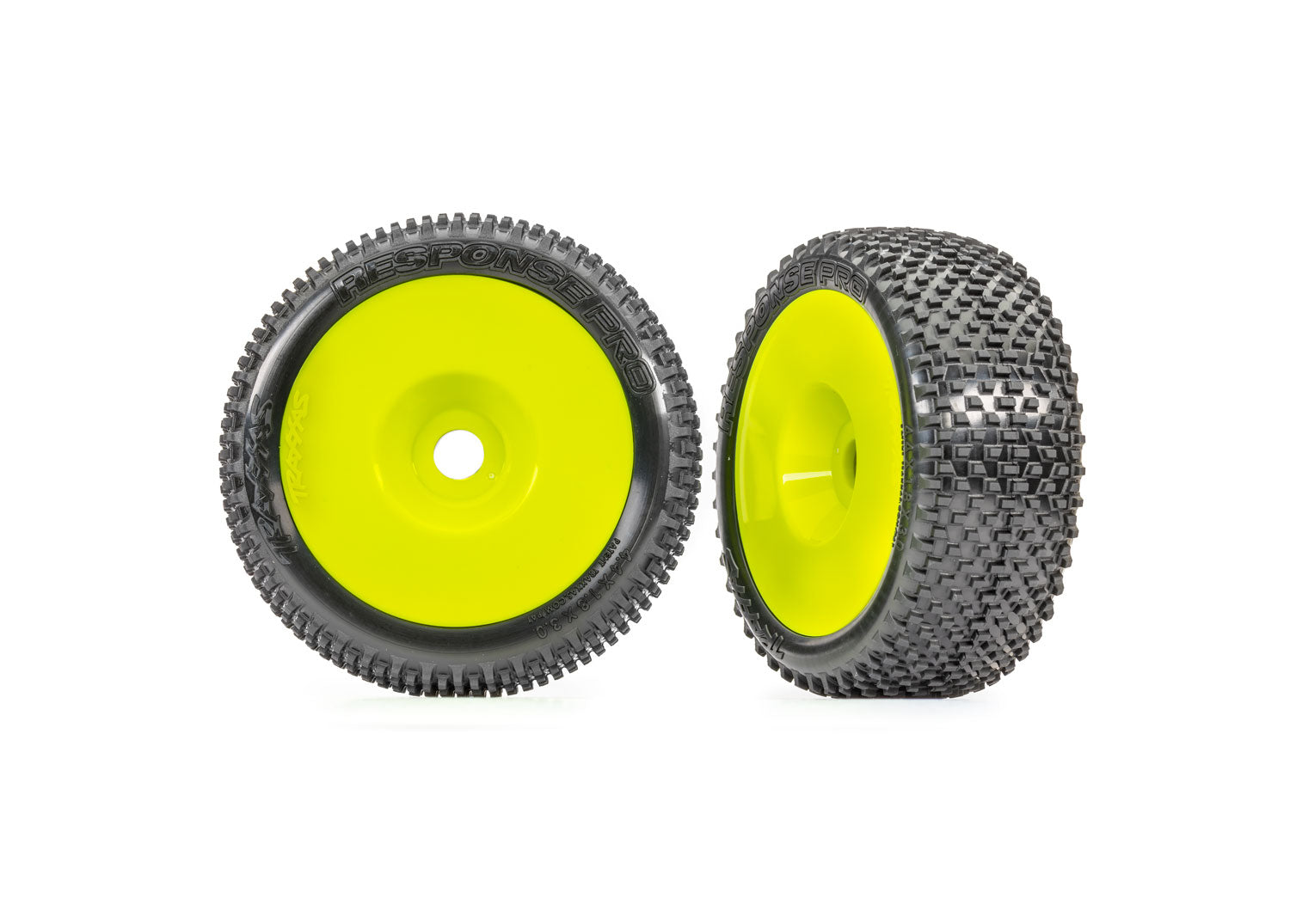 Traxxas Buggy Pre-Mounted Response Pro w/3.0" Tires & Wheels (Yellow) (2) (17mm Hex)