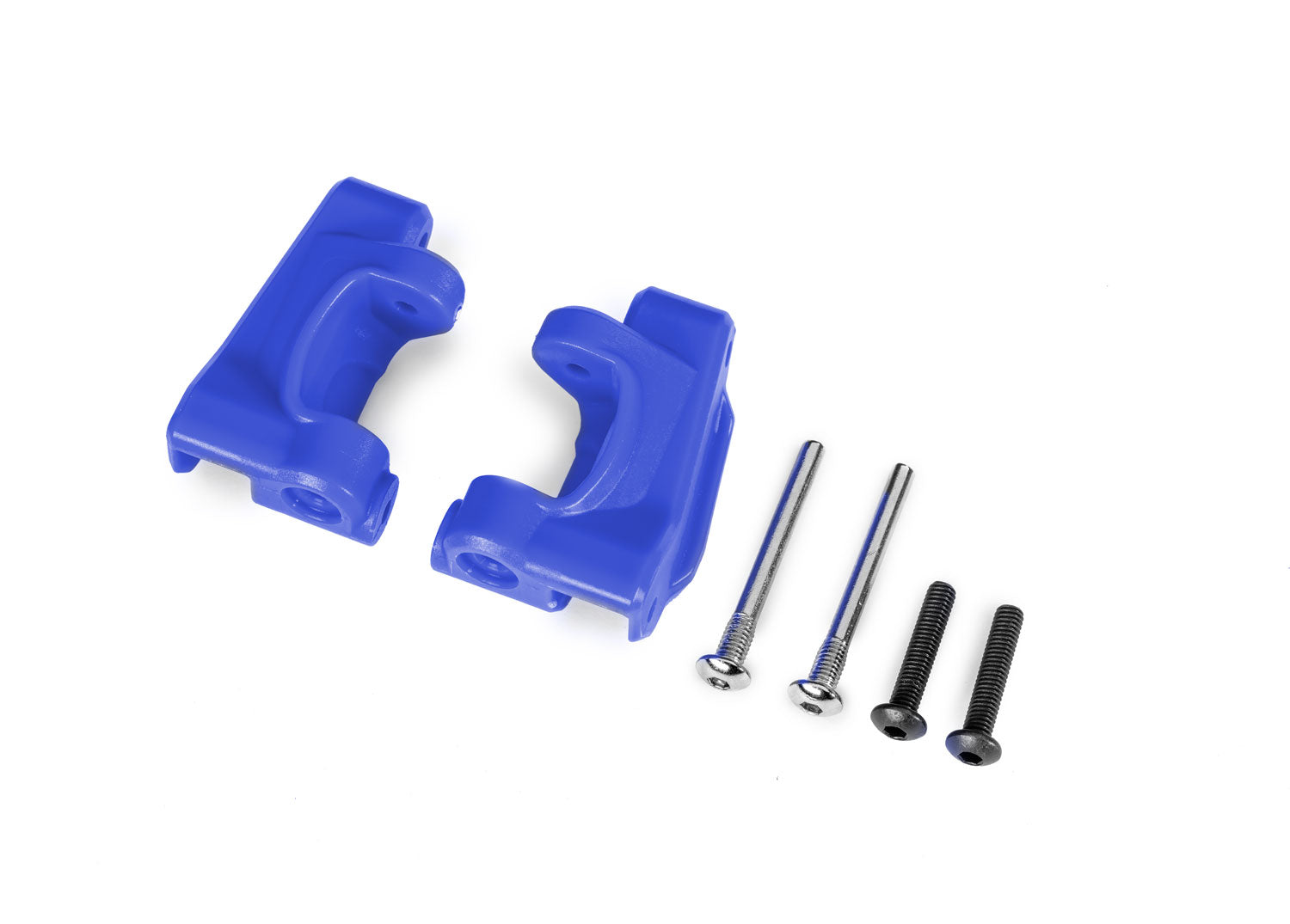 Traxxas HD Extreme Caster Blocks (Blue)