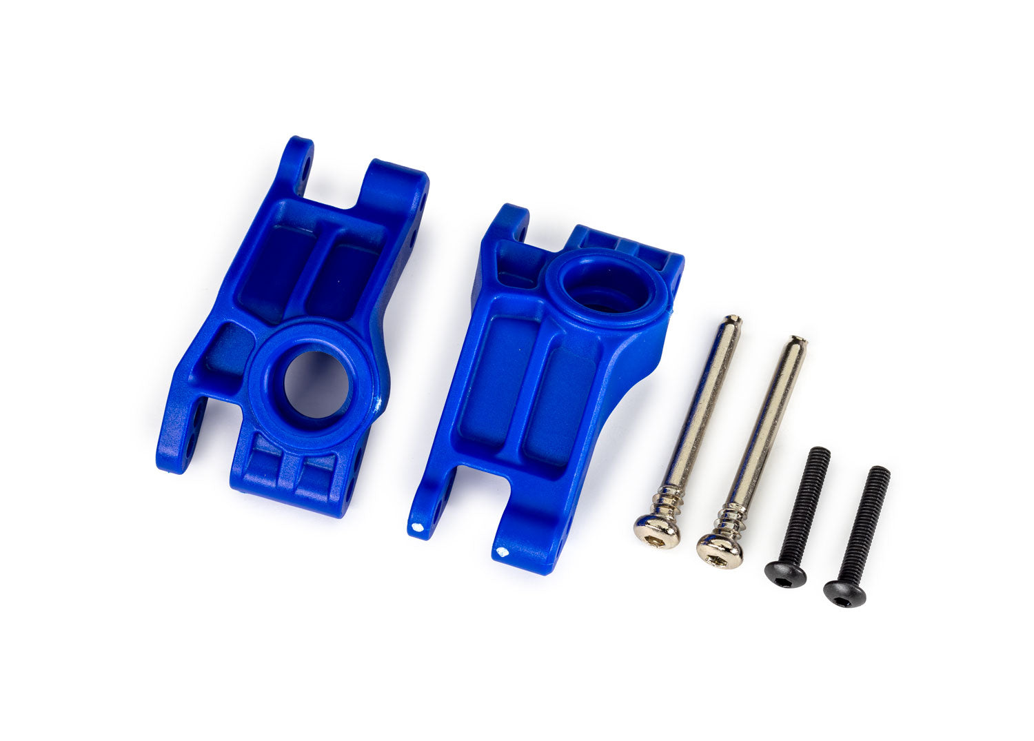 Traxxas HD Extreme Rear Stub Axle Carriers (Blue) (2)
