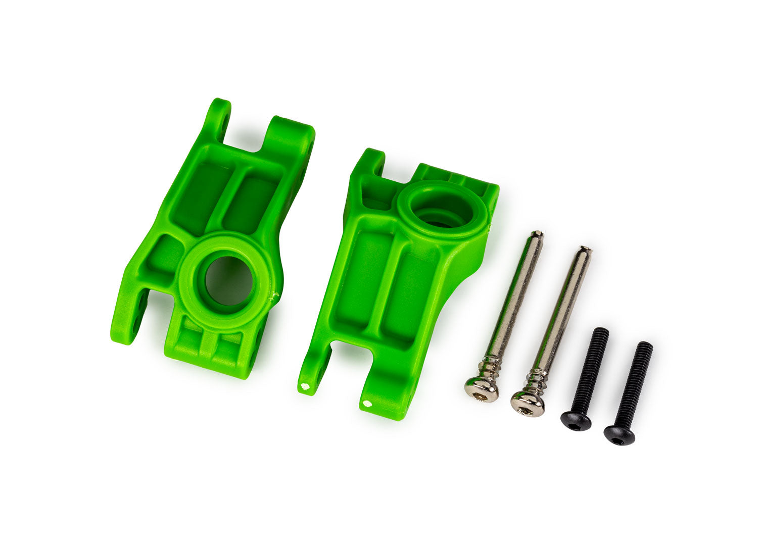 Traxxas HD Extreme Rear Stub Axle Carriers (Green) (2)