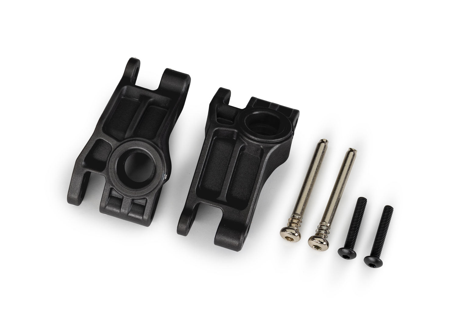 Traxxas HD Extreme Rear Stub Axle Carriers (Black) (2)
