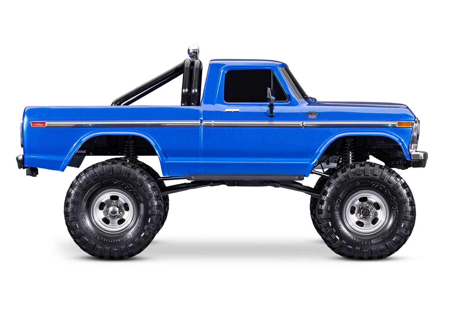 Traxxas TRX-4 1/10 High Trail Edition RC Crawler w/'79 Ford F-150 Ranger XLT Body (Blue) & TQi 2.4GHz Radio