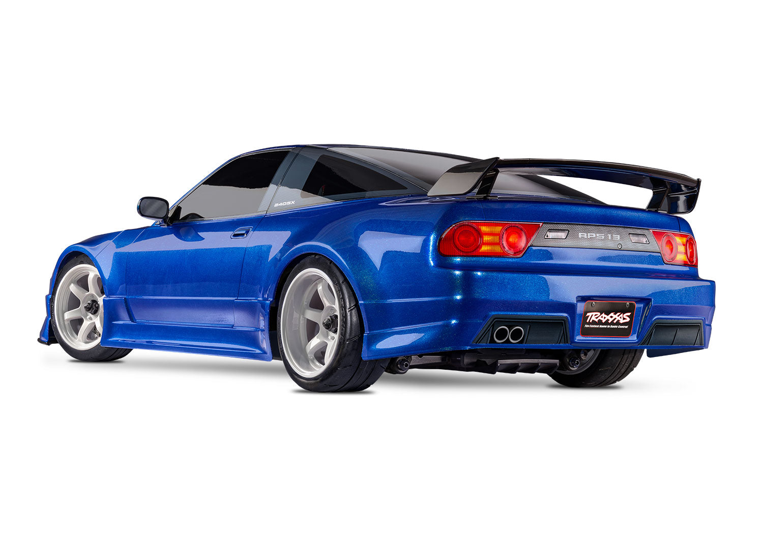 Traxxas 4-Tec® 2.0 Nissan® 240SX 1/10 RTR Electric Brushless 4WD On-Road Car (Blue) w/VX3 ESC, TQi™ Sport 2.4GHz Radio & TSM®