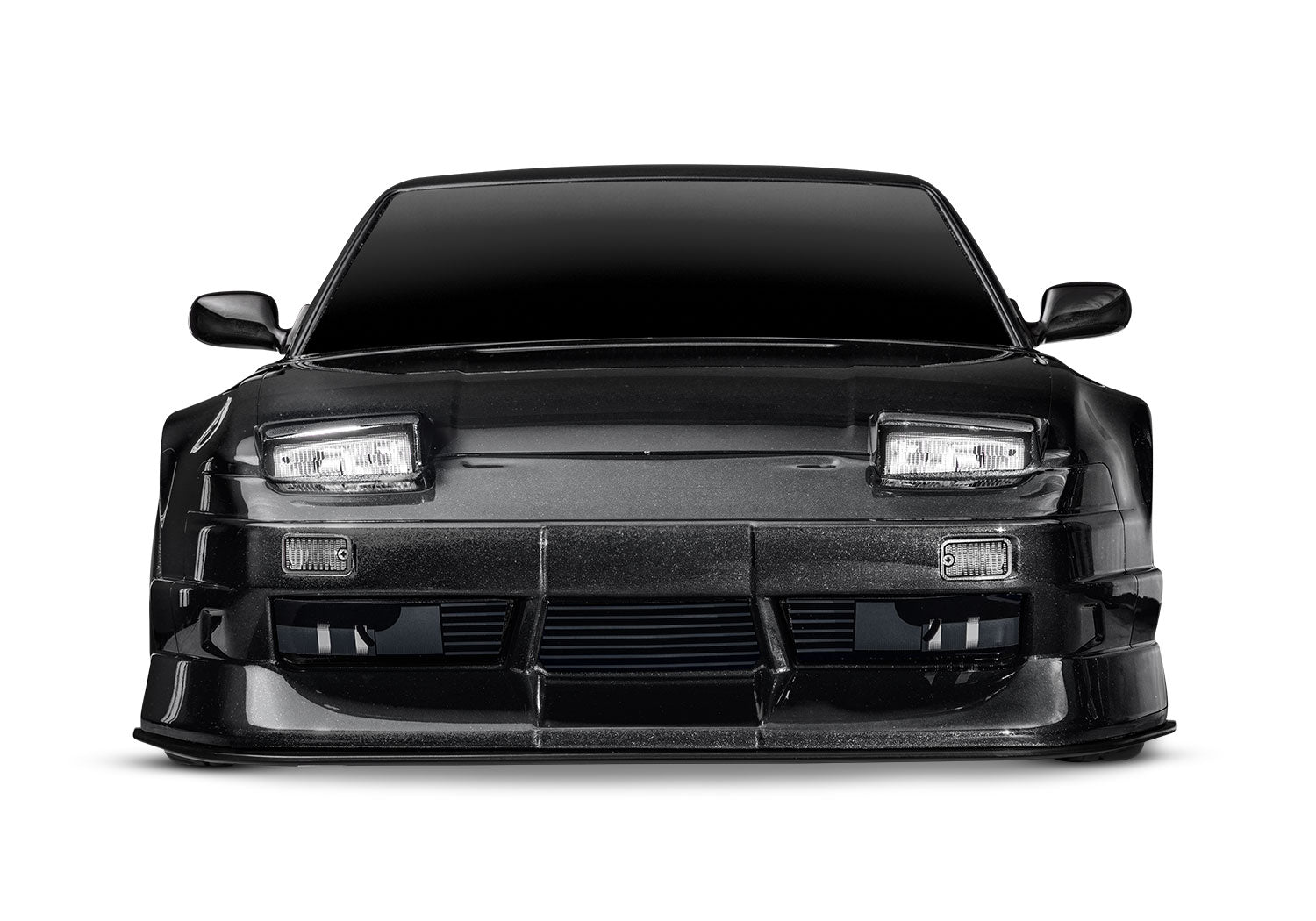 Traxxas 4-Tec® 2.0 Nissan® 240SX 1/10 RTR Electric Brushless 4WD On-Road Car (Black) w/VX3 ESC, TQi™ Sport 2.4GHz Radio & TSM®