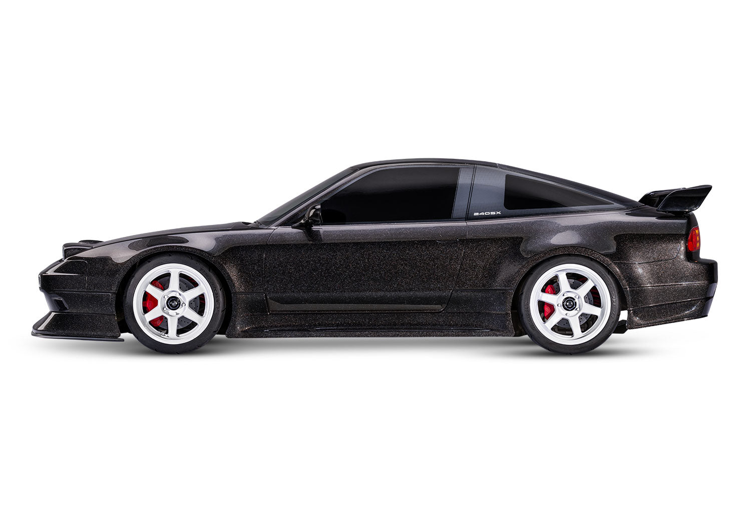 Traxxas 4-Tec® 2.0 Nissan® 240SX 1/10 RTR Electric Brushless 4WD On-Road Car (Black) w/VX3 ESC, TQi™ Sport 2.4GHz Radio & TSM®