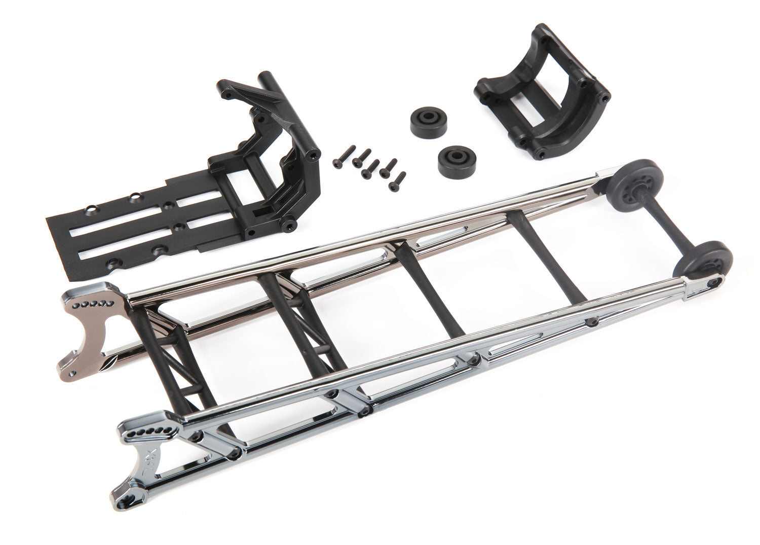 Traxxas Drag Slash Wheelie Bar w/Mount (Black Chrome)