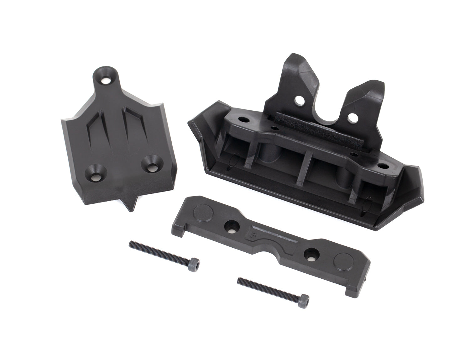 Traxxas Sledge Front Bumper w/Skidplate & Tie Bar Mount