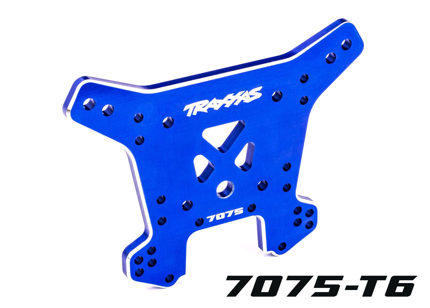 Traxxas Sledge Blue 7075-T6 Aluminum Rear Shock Tower