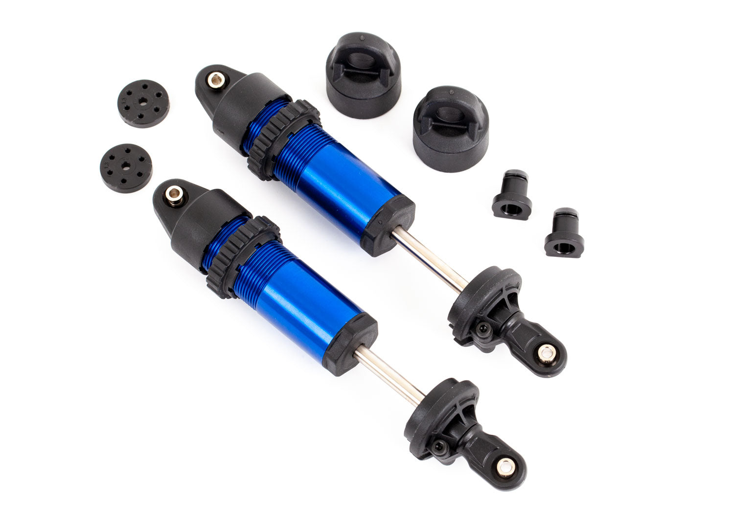 Traxxas Sledge/Maxx GT-Maxx Aluminum Shocks (Blue) (2)