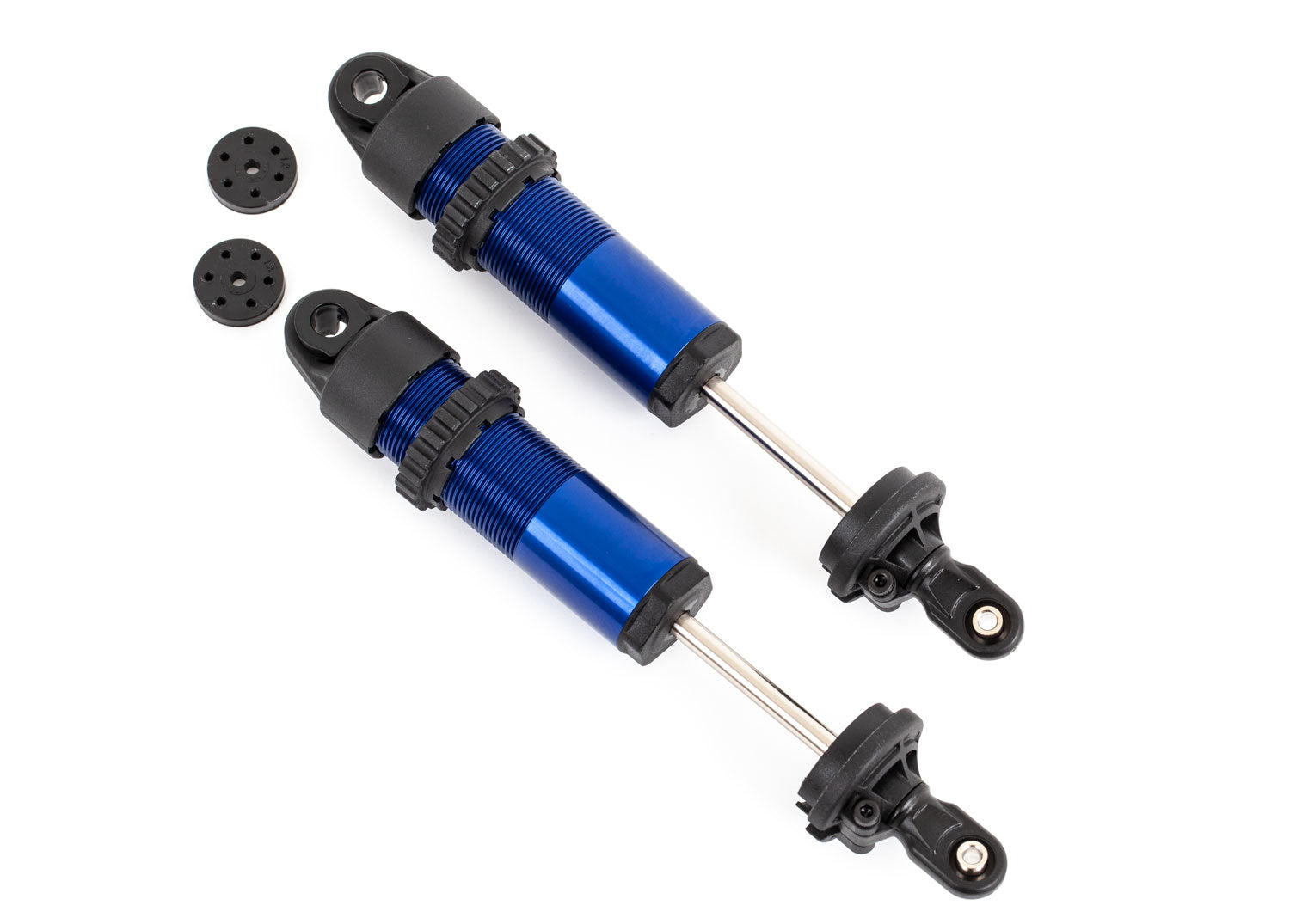 Traxxas Sledge GT-Maxx Aluminum Shocks (Blue) (Long)