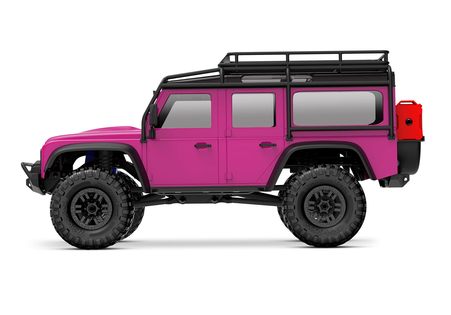 Traxxas TRX-4M 1/18 Electric Rock Crawler w/Land Rover Defender Body (Pink) w/TQ 2.4GHz Radio