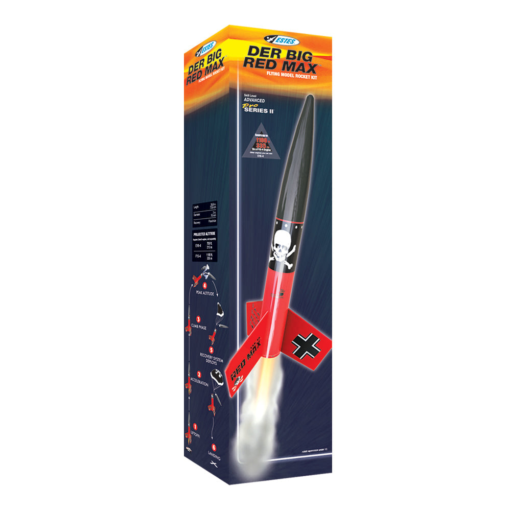 Estes Pro Series II™ Der Big Red Max™ Model Rocket Kit