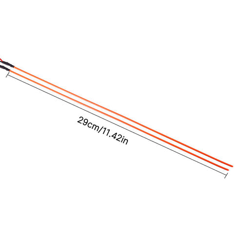 INJORA Flexible Cuttable LED Strip Lights For RC Cars (Red)