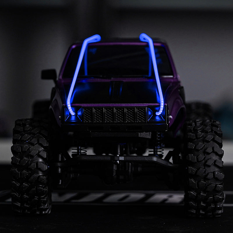 INJORA Flexible Cuttable LED Strip Lights For RC Cars (Dark Blue)