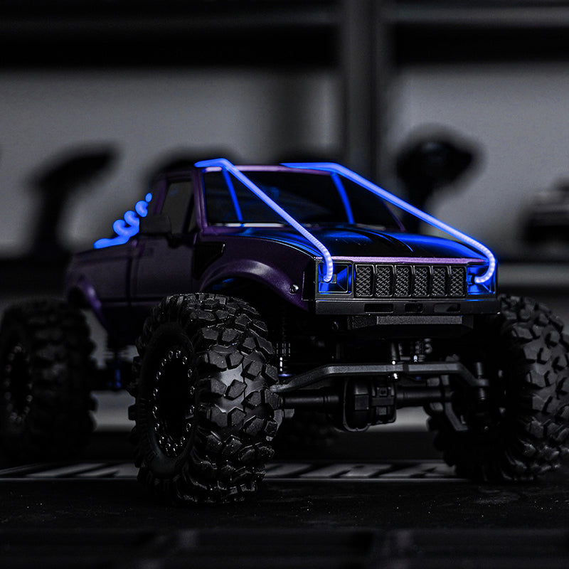 INJORA Flexible Cuttable LED Strip Lights For RC Cars (Dark Blue)